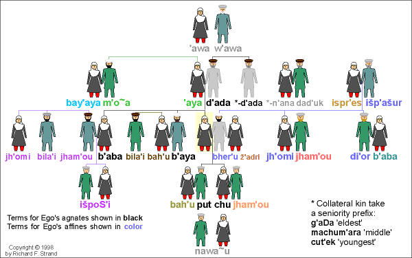 Kal′aṣa-mun Kinship Terms