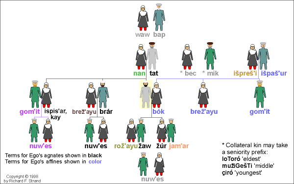 Khow'ar Kinship Terms